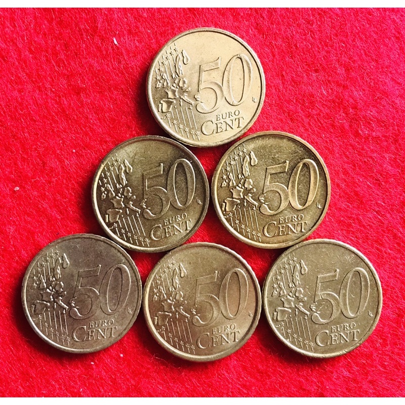 Đồng xu 50 cents  EURO các quốc gia liên minh châu Âu