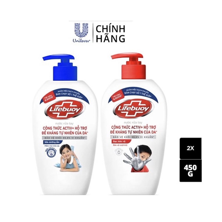 Nước rửa tay lìebuoy 500ml
