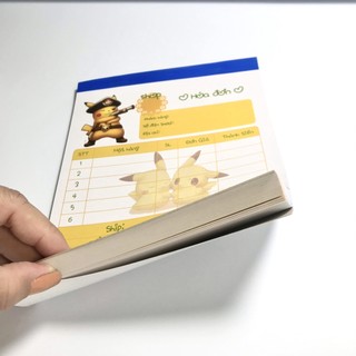 Combo 20 cuốn hoá đơn 1 liên hình