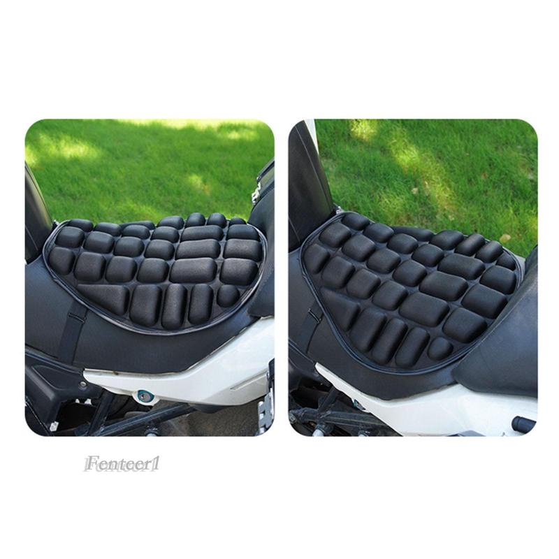[Fenteer1] Đệm Lót Yên Xe Máy 3D Hấp Thụ Sốc