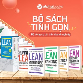 Sách AlphaBooks - Bộ Lean Tinh Gọn (Công Cụ Cải Tiến Doanh Nghiệp, Quản Trị Doanh Nghiệp Tinh Gọn)