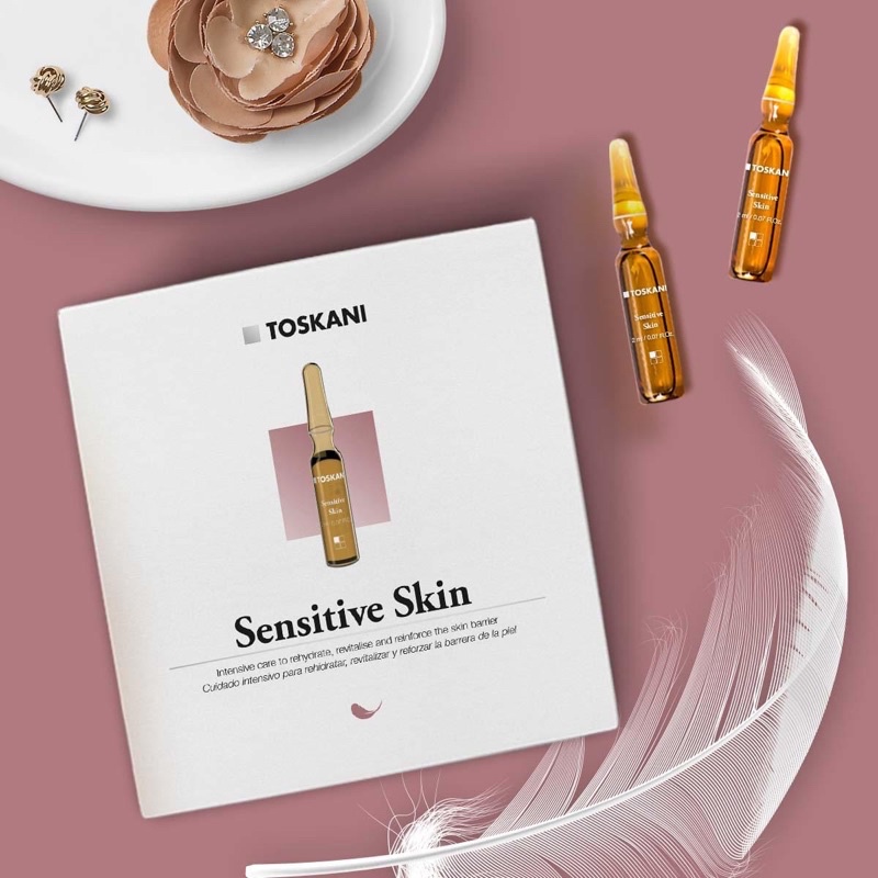 Sensitive Skin Topic Ampoule Toskani giảm kích ứng, mẩn đỏ, phục hồi da
