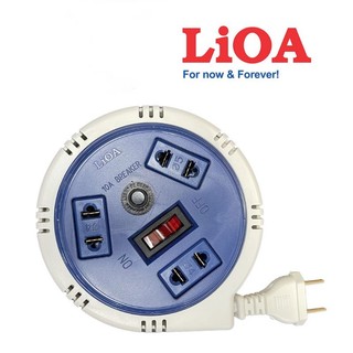 Ổ cắm kéo dài quay tay 3 mét 10a lioa oqmn3-3 ct