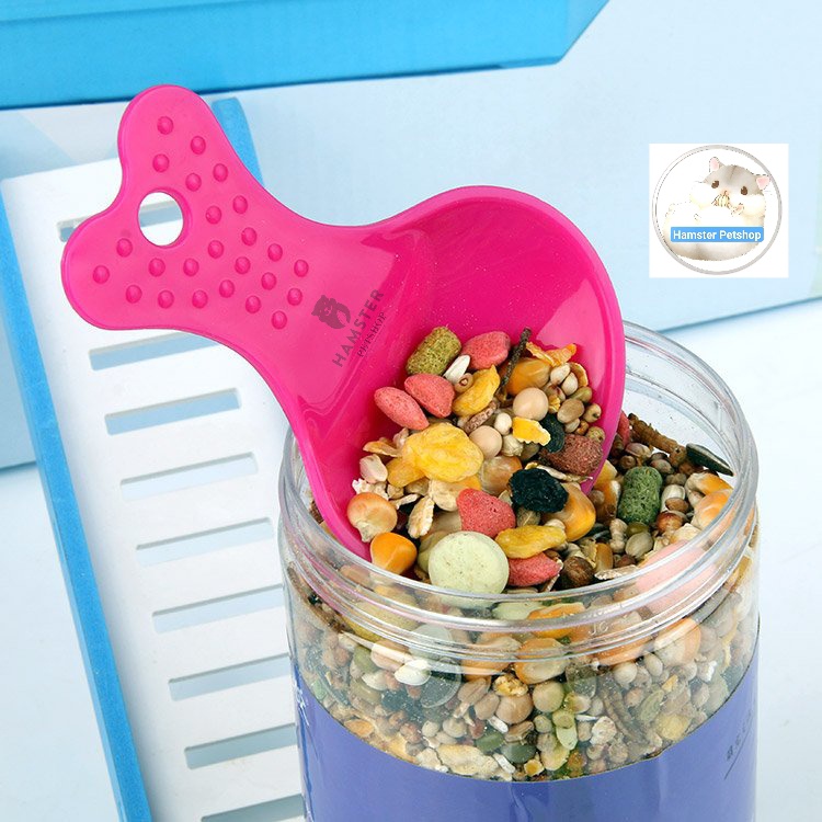 Thìa múc thức ăn cho Hamster, thỏ, bọ, sóc, chó , mèo