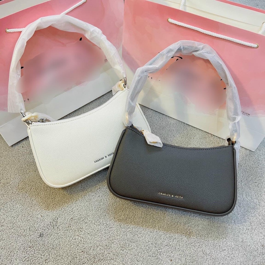 Túi Kẹp Nách CNK 2 Dây Kèm Khăn sz20cm