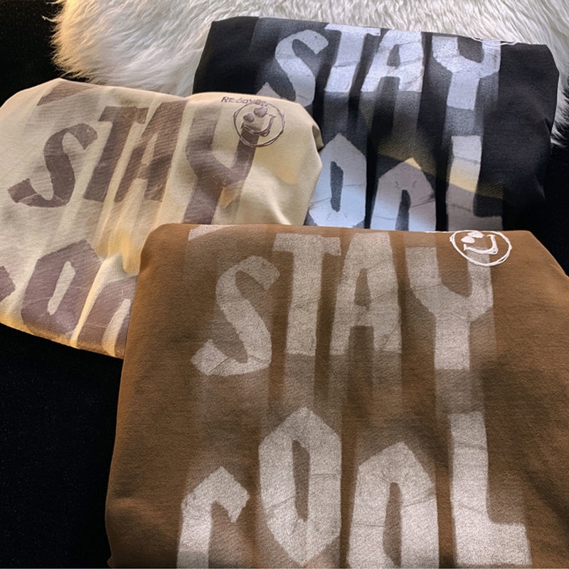 NRVP Áo Thun Unisex Mùa Hè Dáng Suông Tay Cộc Phong Cách Hàn Quốc Cho Nam Nữ