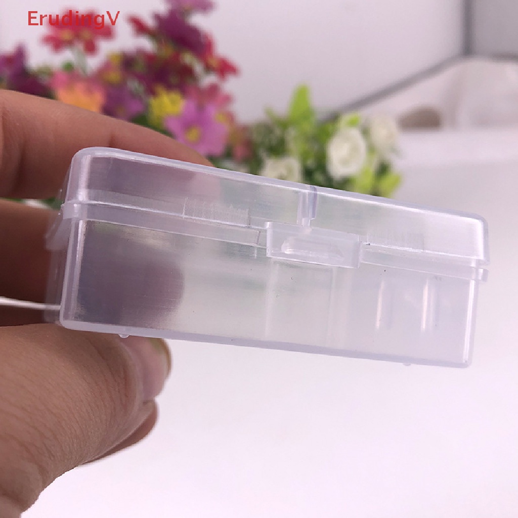 Set 10 Hộp Nhựa Trong Suốt Trưng Bày Trang Sức / Móc Câu Cá Tiện Dụng