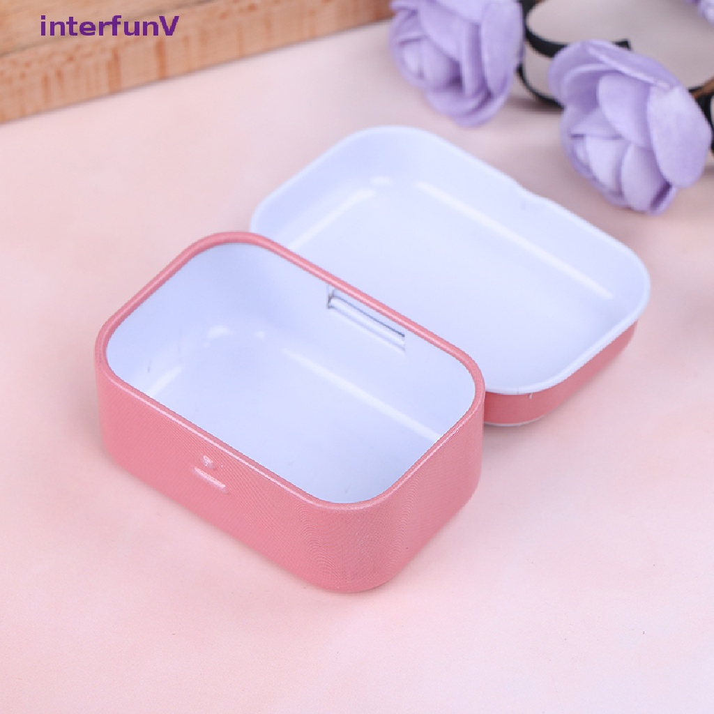 [InterfunV] Hộp Đựng Tiền Xu / Trang Sức Mini Hình Chữ Nhật Nhỏ Gọn Ngẫu Nhiên [Mới]