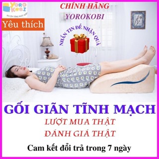 Gối kê chân chống suy giãn tĩnh mạch Yorokobi, phục hồi suy giãn tĩnh mạch chân - Chính hãng