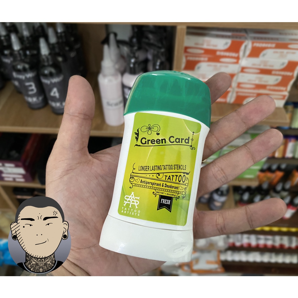 Sáp scan hình xăm Green Card 60ml