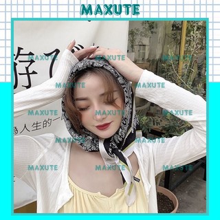 Khăn lụa vuông quàng cổ turban bandana 70x70 cm k70001