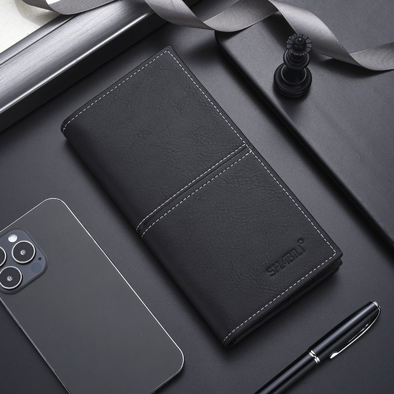 Ví Da Mỏng Dáng Dài Đa Năng Thời Trang Trẻ Trung Cho Nam