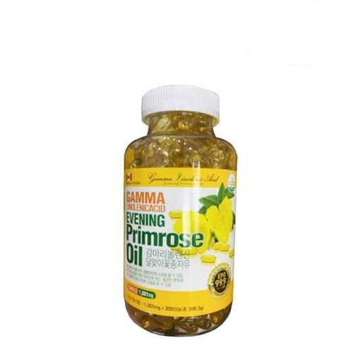 Viên Uống Hoa Anh Thảo Hàn Quốc 300 Viên - Tinh Dầu Hoa Anh Thảo Gamma Linolenicacid Evening Primrose Oil