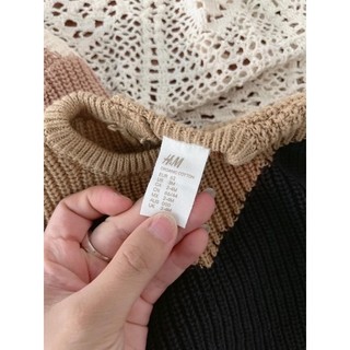 Áo len bé gái H&M sz 4-24M