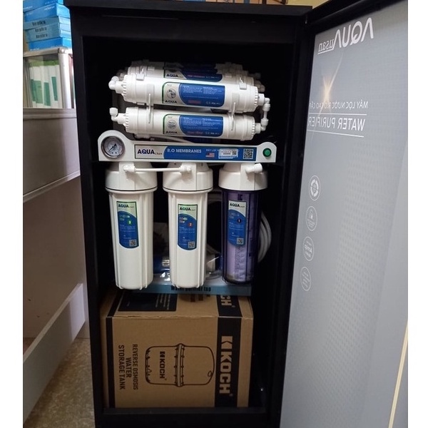 Máy lọc nước 2 vòi Nóng Nguội AQuausan mẫu mới 2022