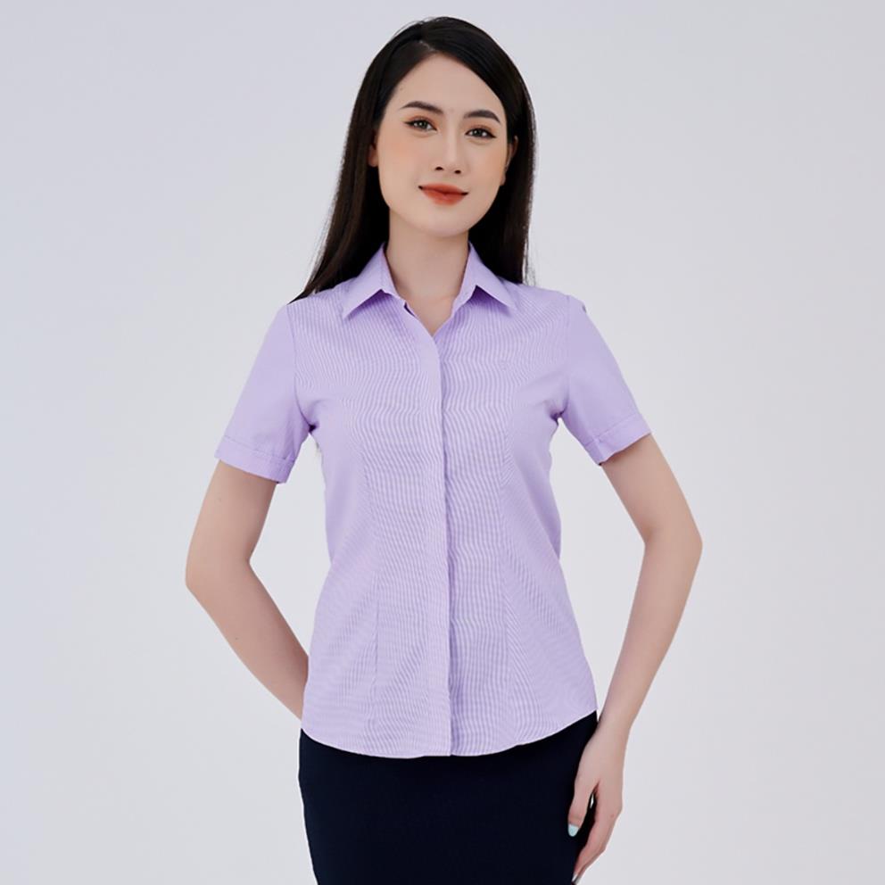 Áo sơ mi Thái Hòa họa tiết caro nhỏ N6084 - 4 màu sắc