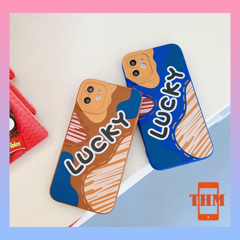 Ốp Điện Thoại Viền Vuông In Hình May Mắn Cho iPhone 6/6plus/6s/6splus/7/7plus/8/8plus/x/xr/xs/11/12/13/pro/max/plus/promax/-273