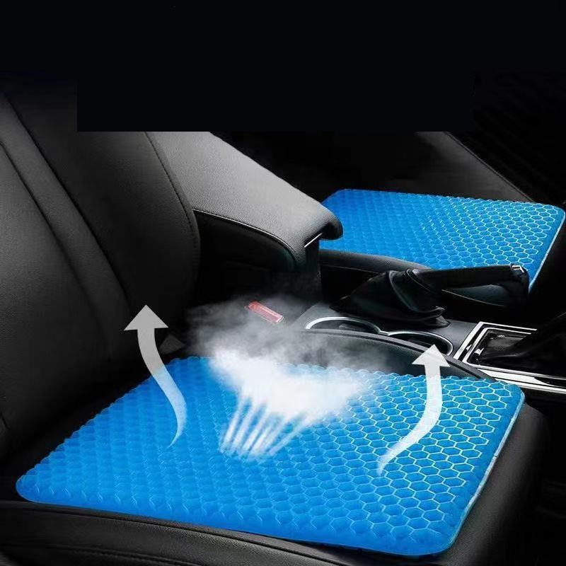 Đệm lót ghế ngồi gel silicon tổ ong 3D- Chống đau nhức, ê mong, chống thấm nước, không hao mòn, độ bền cao nthinhuy01