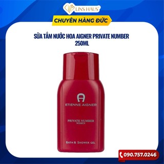SỮA TẮM NƯỚC HOA  AIGNER PRIVATE NUMBER 250ml