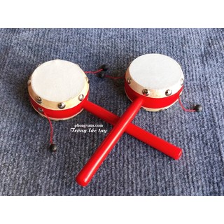 Trống bỏi gỗ cho bé