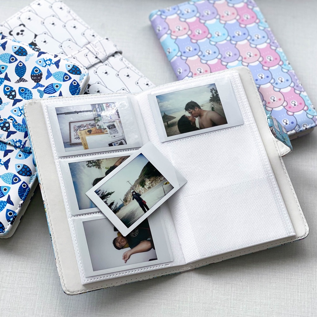 Album ảnh instax mini CAIUL - Mẫu bìa PU (96 ảnh)