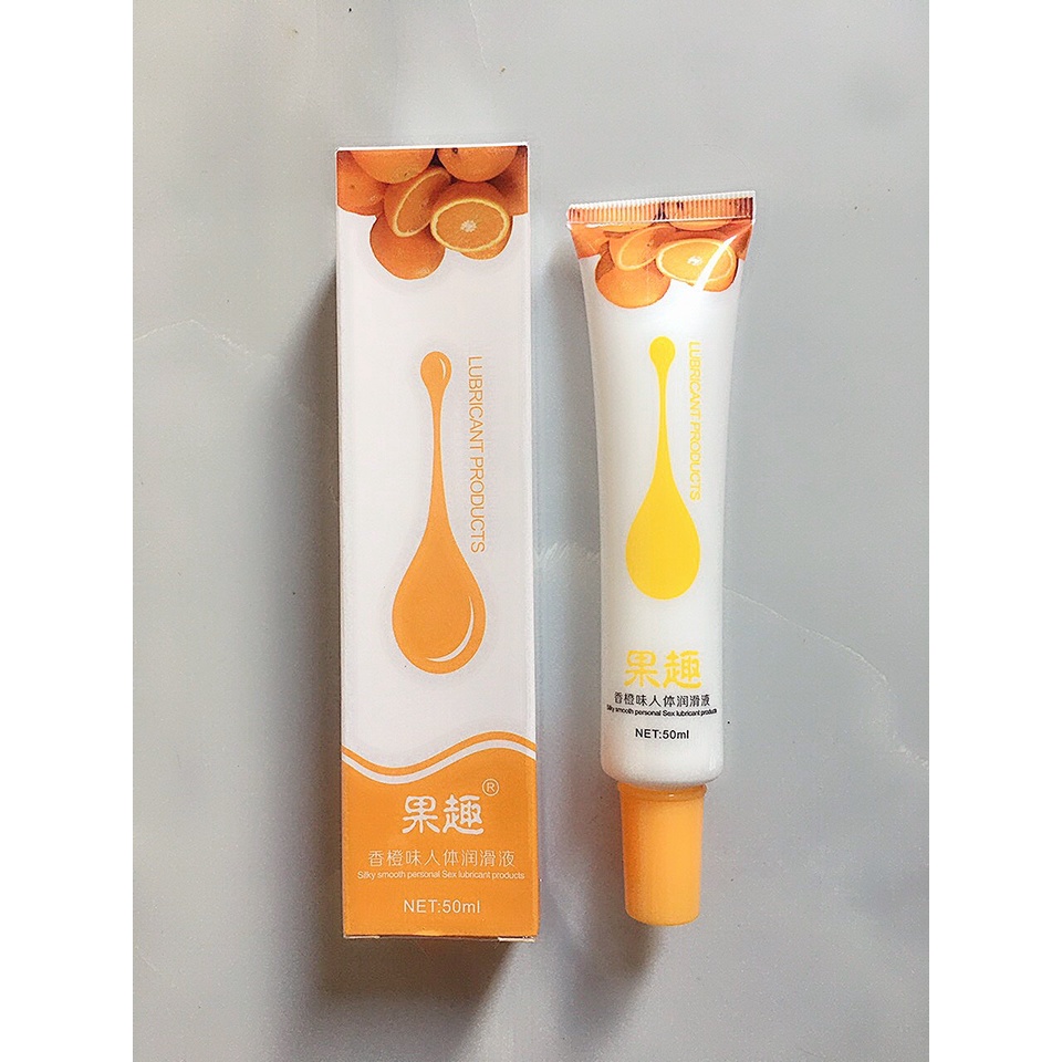 Gel bôi trơn Hương Cam trái cây 50ml