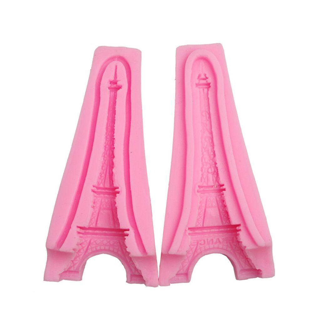 Khuôn Làm Bánh Kẹo Socola Hình Tháp Eiffel 3D Diy