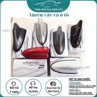 Ăng ten vây cá mập, vây cá xe ô tô loại có đế gioăng cao su chống nước- Hàng đẹp