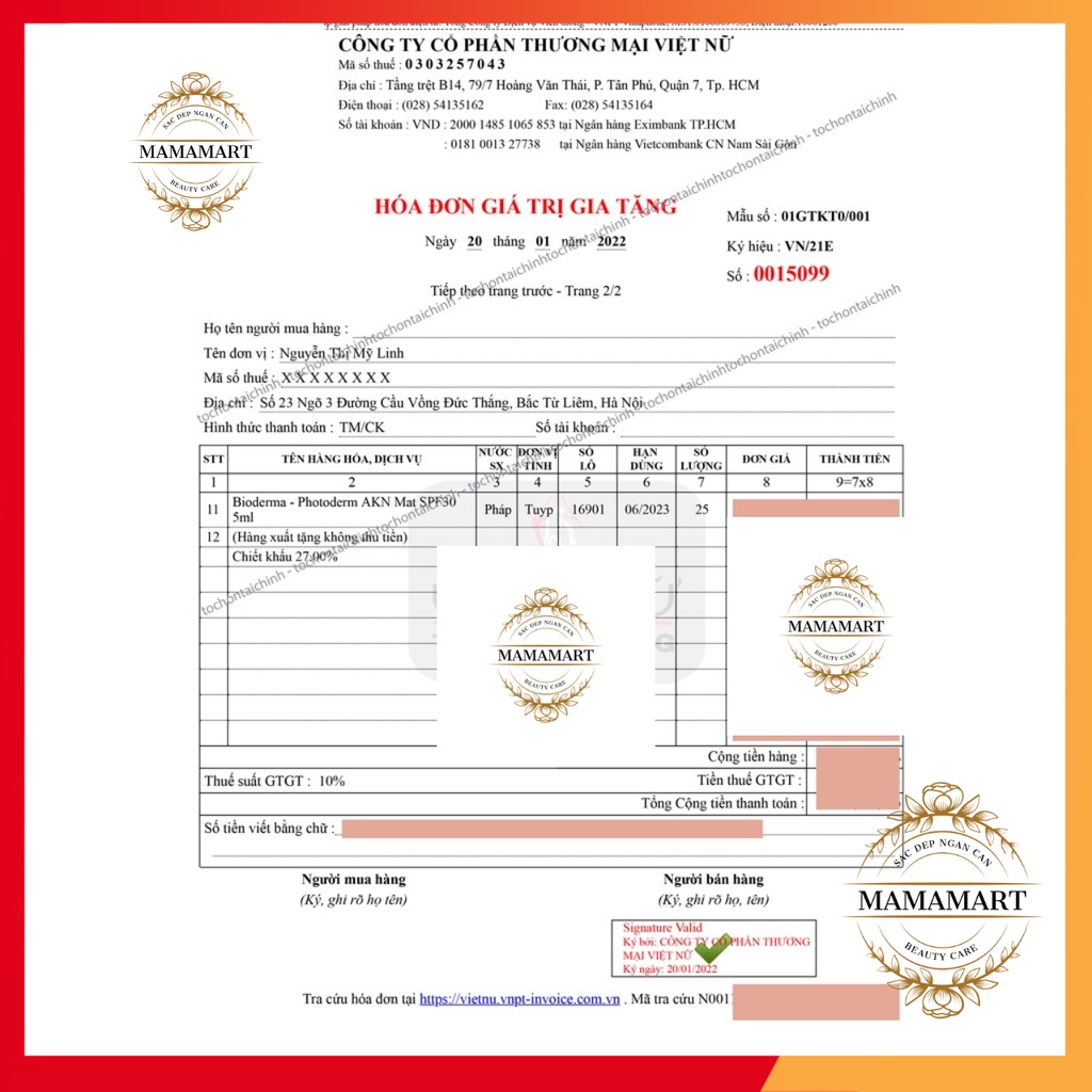 Bioderma Nước Tẩy Trang 500ml dành cho mọi loại da