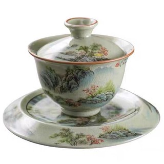 Chén khải, ,chén khải men rạn
