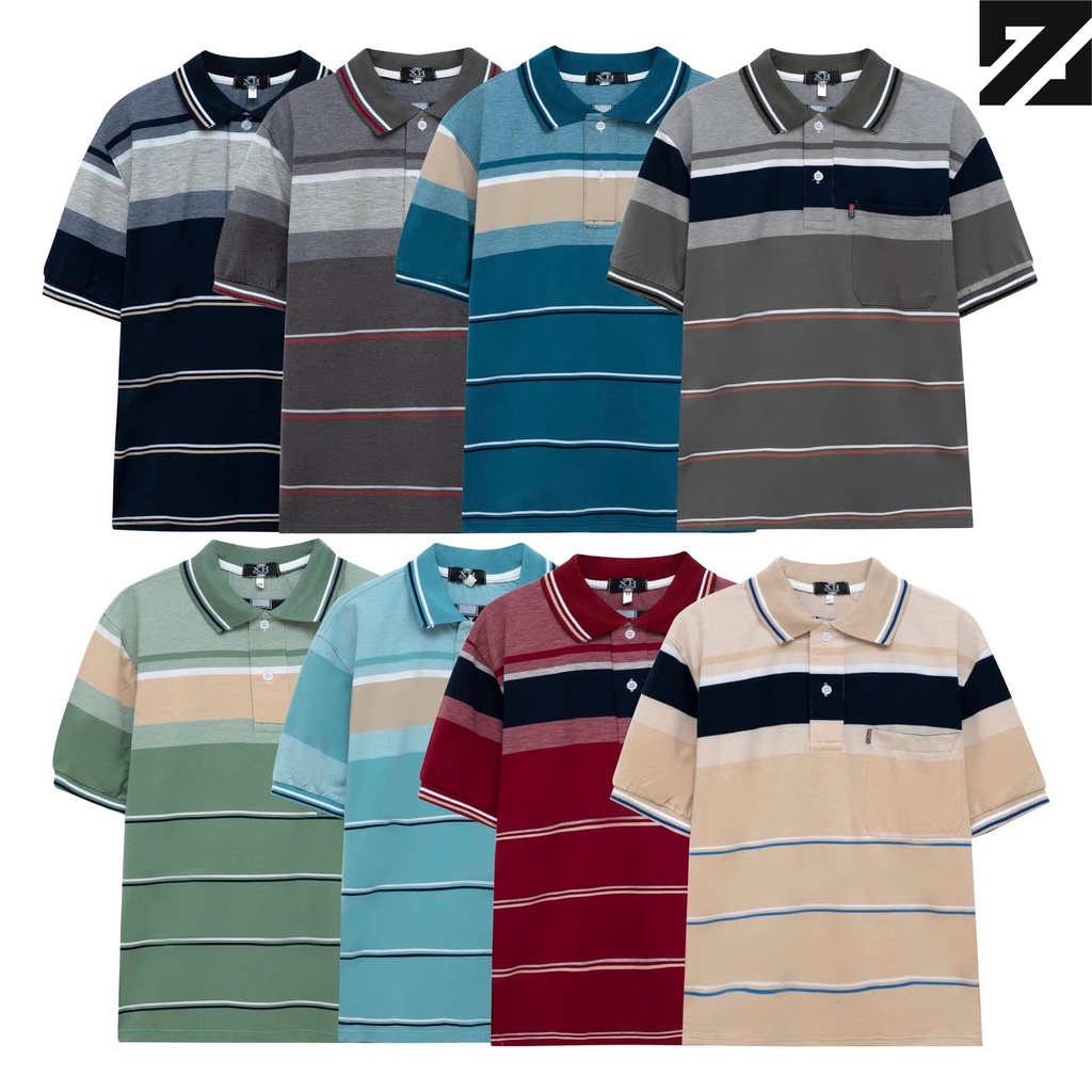 Áo thun nam trung niên Zeo vải cotton cao cấp tay ngắn form rộng thoải mái