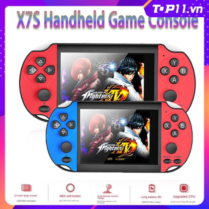 Máy Chơi Game Cầm Tay X7s 16gb 1200 Trò Chơi PK X6 X12
