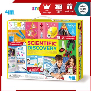 Đồ chơi khoa học bộ thí nghiệm khám phá khoa học - 4m 01711 steamtoys