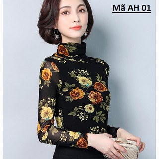 Áo thun hoa thời trang nữ
