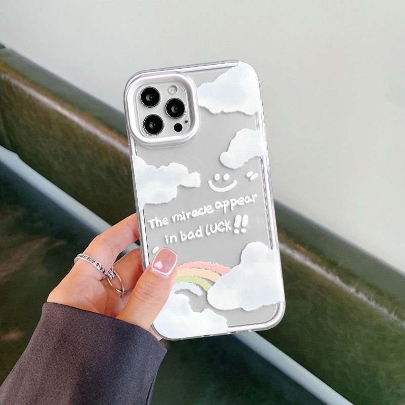 Ốp Điện Thoại Tpu Mềm Trong Suốt Chống Sốc 3 Trong 1 Cho IPhone 11 13 12 Pro Max XR XS Max X 7 8 Plus SE 2020