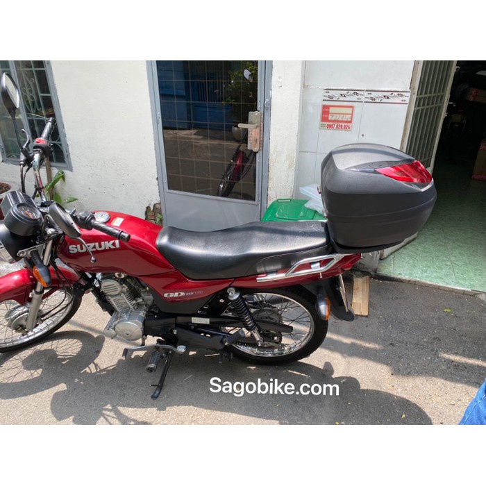 Cốp E25N lắp GD 110, cốp sau givi cho xe SUZUKI GD 110, thùng givi E25N.