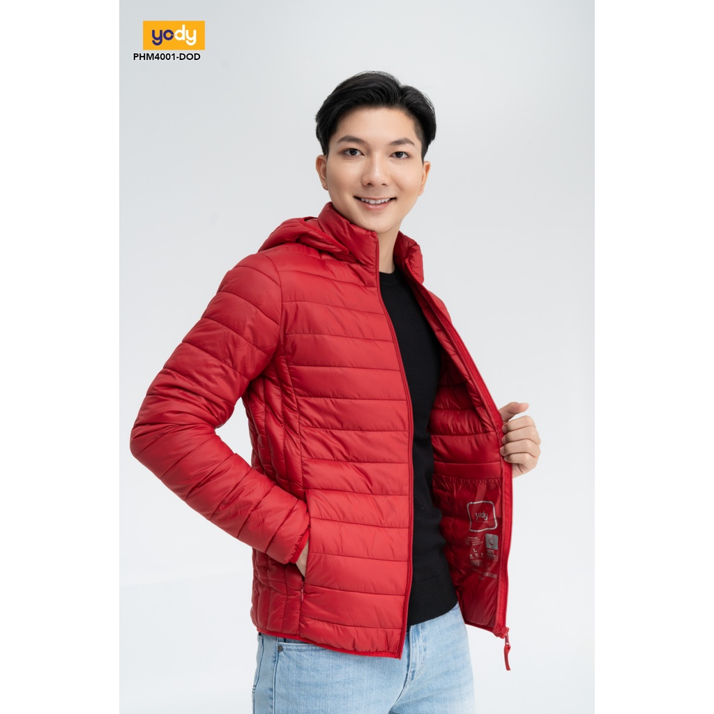 Áo phao nam siêu nhẹ 3S YODY giữ ấm siêu gọn siêu nhẹ có mũ MPH2 - PHM5001