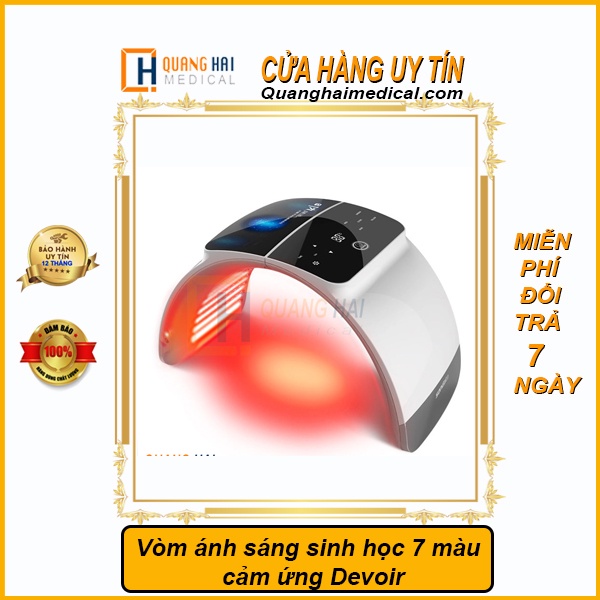 Vòm ánh sáng sinh học 7 màu Devoir