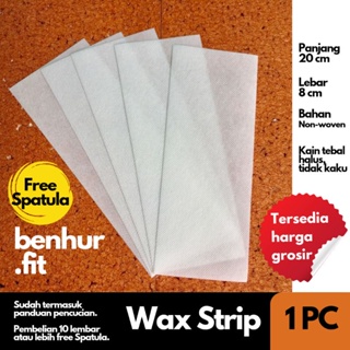 Image of [1 Lembar] Kain Waxing / Kertas Waxing / Waxing Strip / Reusable