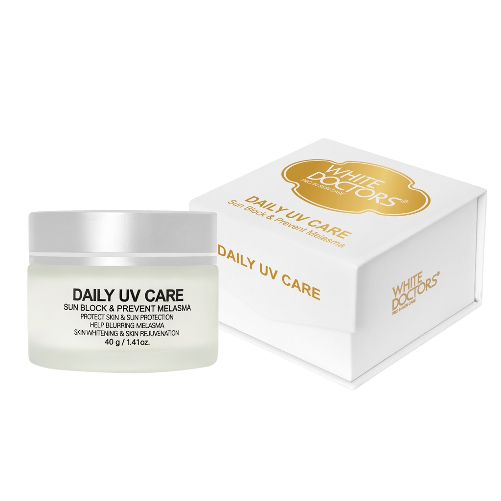 Kem chống nắng mờ nám White Doctors Daily UV Care hàng ngày 40ml