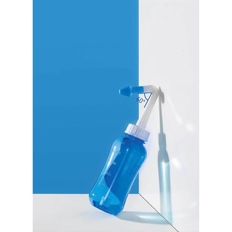 Bình rửa mũi Waterpulse 300ml Chính Hãng , bình vệ sinh mũi cho bé và người lớn, dụng cụ rửa mũi ngăn ngừa viêm xoang