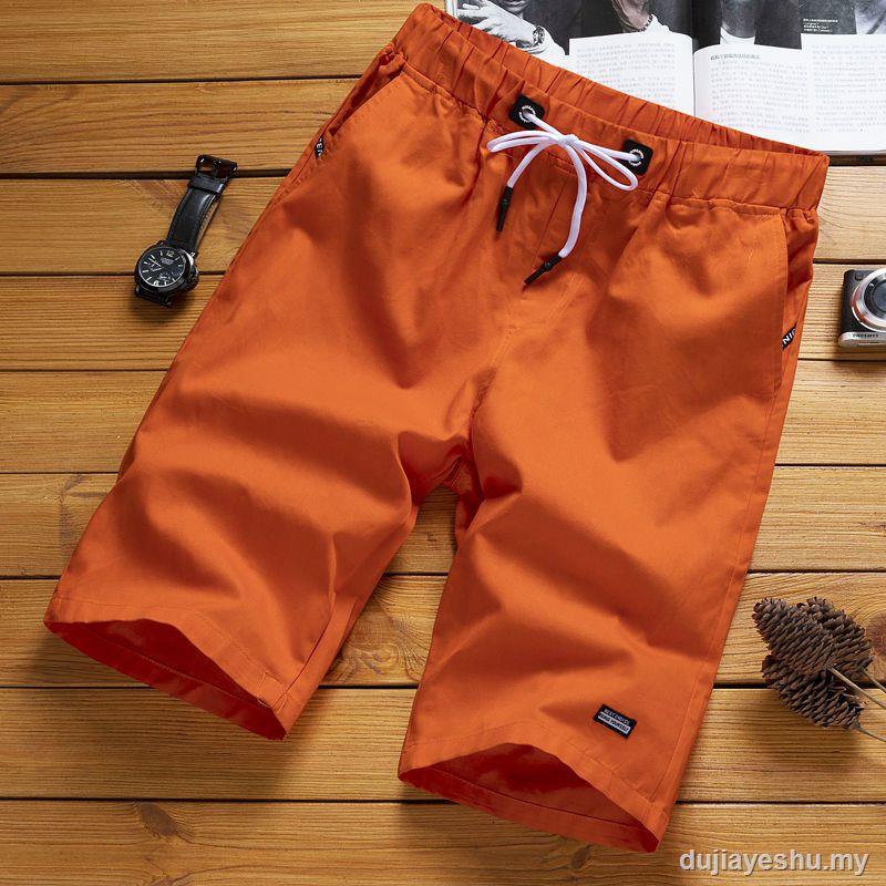 LEVIS Evis Bộ 1002 / 1 Quần Short Thể Thao Cotton Trơn Màu Thời Trang Mùa Hè Dành Cho Nam