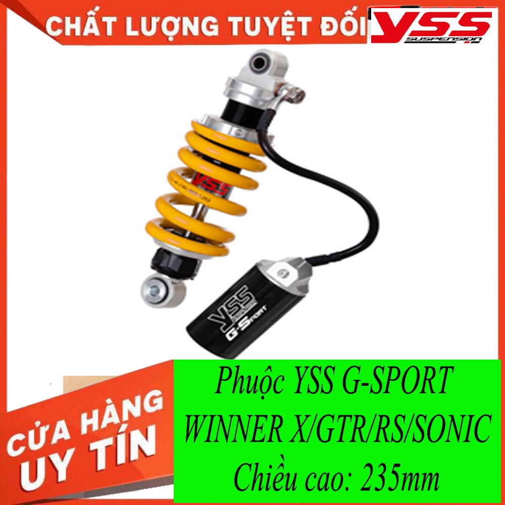 Phuộc YSS Thái Lan xe Winner X/GTR/RS/Sonic G-SPORT