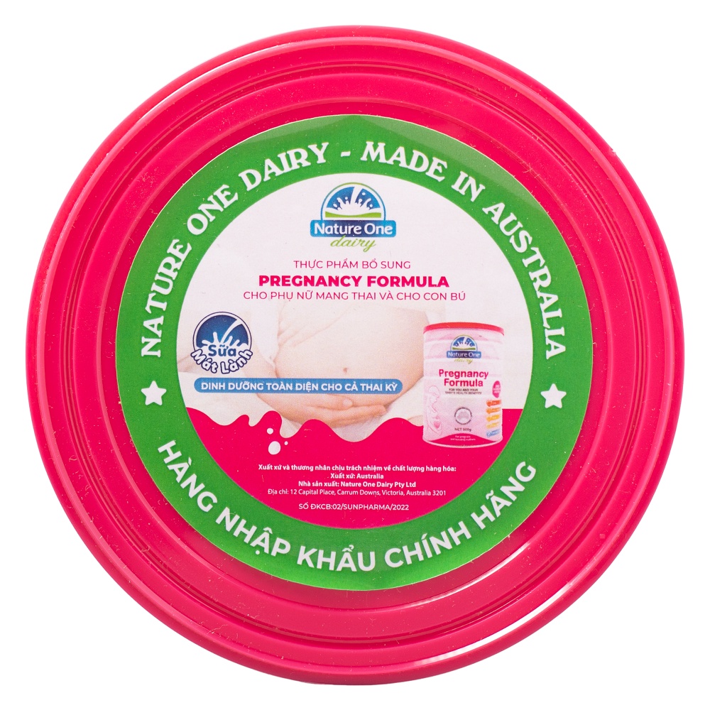 Sữa Bầu NATURE'S ONE Dairy Pregnancy Formula Tăng Cường Sức Đề Kháng Cho Mẹ Và Thai Nhi Hộp 900g
