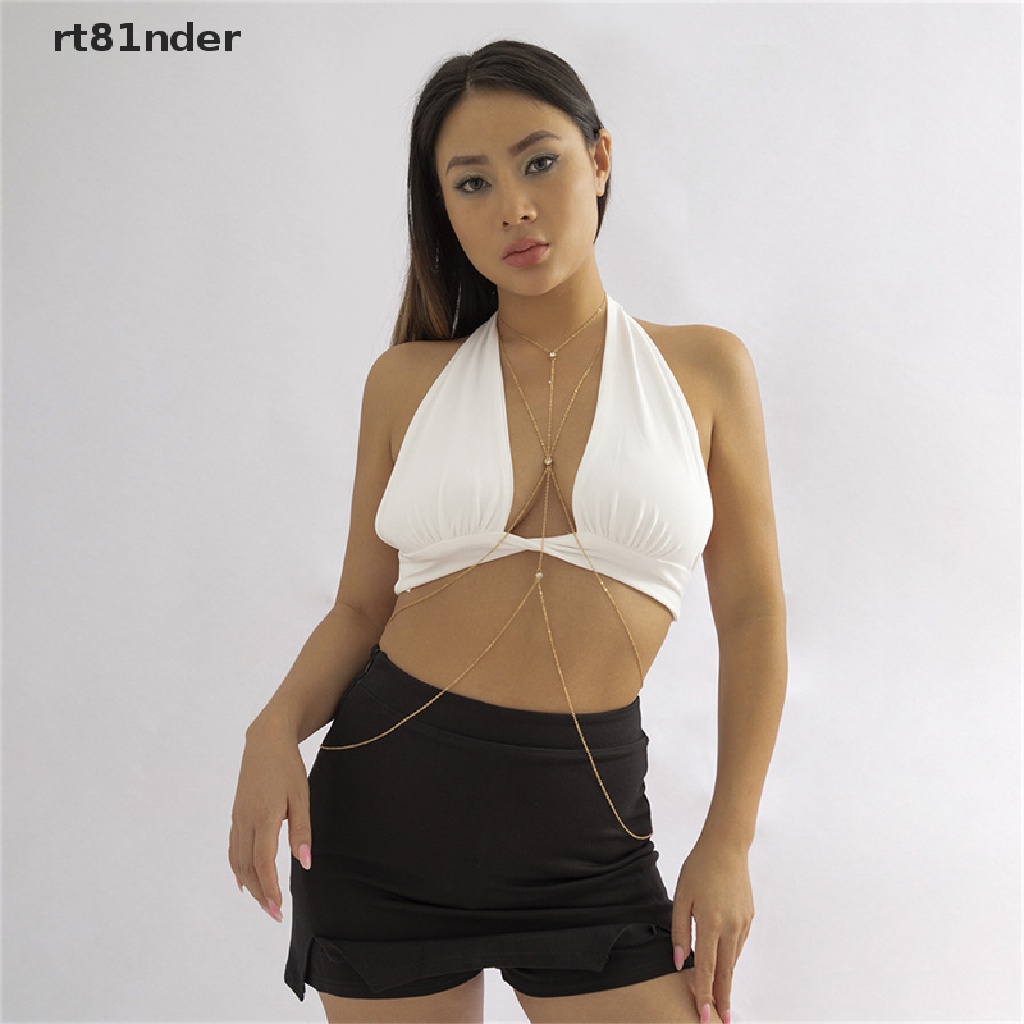 Rt Vòng cổ Cơ Thể Dạng Chuỗi Đơn Giản Phong Cách Boho Quyến Rũ Cho Nữ