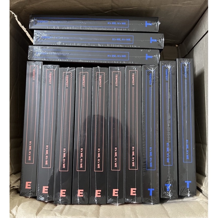 Album TEMPEST IT'S ME, IT'S WE nguyên seal chính hãng