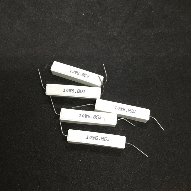 Trở sứ công suất 10W—6.8 ohm