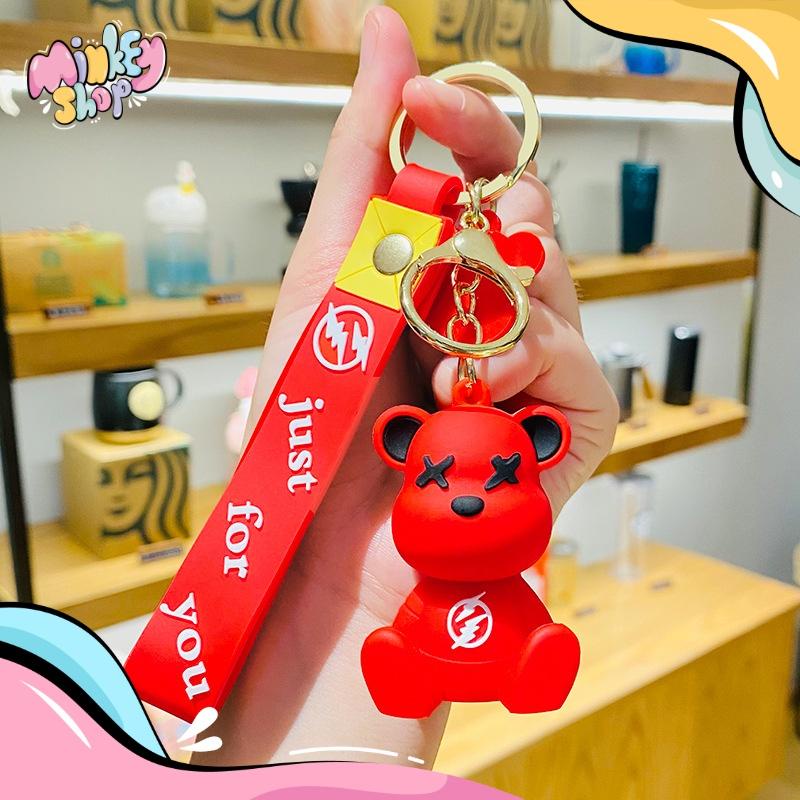 Móc Khoá KAWS TIA CHỚP Flash Đáng Yêu Quà Tặng Dễ Thương Phụ Kiện Túi Xách, Balo, Cặp Xách Cute 02MKK -Minkey