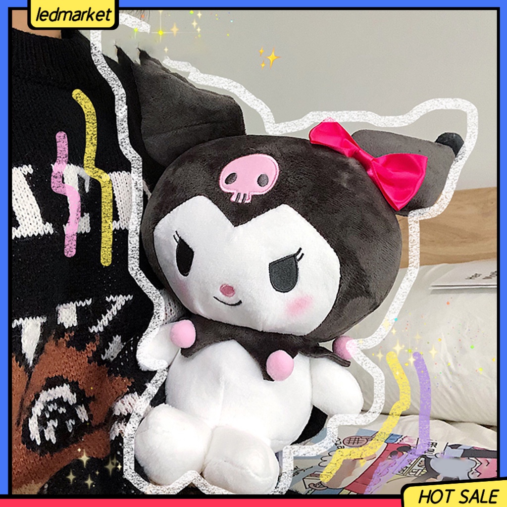 Gấu Bông  Đồ chơi nhồi bông Kuromi Melody Bằng Cotton Chống Biến Dạng Hàng Ngày