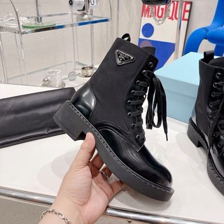 Giày Boot ( bốt ) cột dây chiến binh ngầu chất Pradaaa